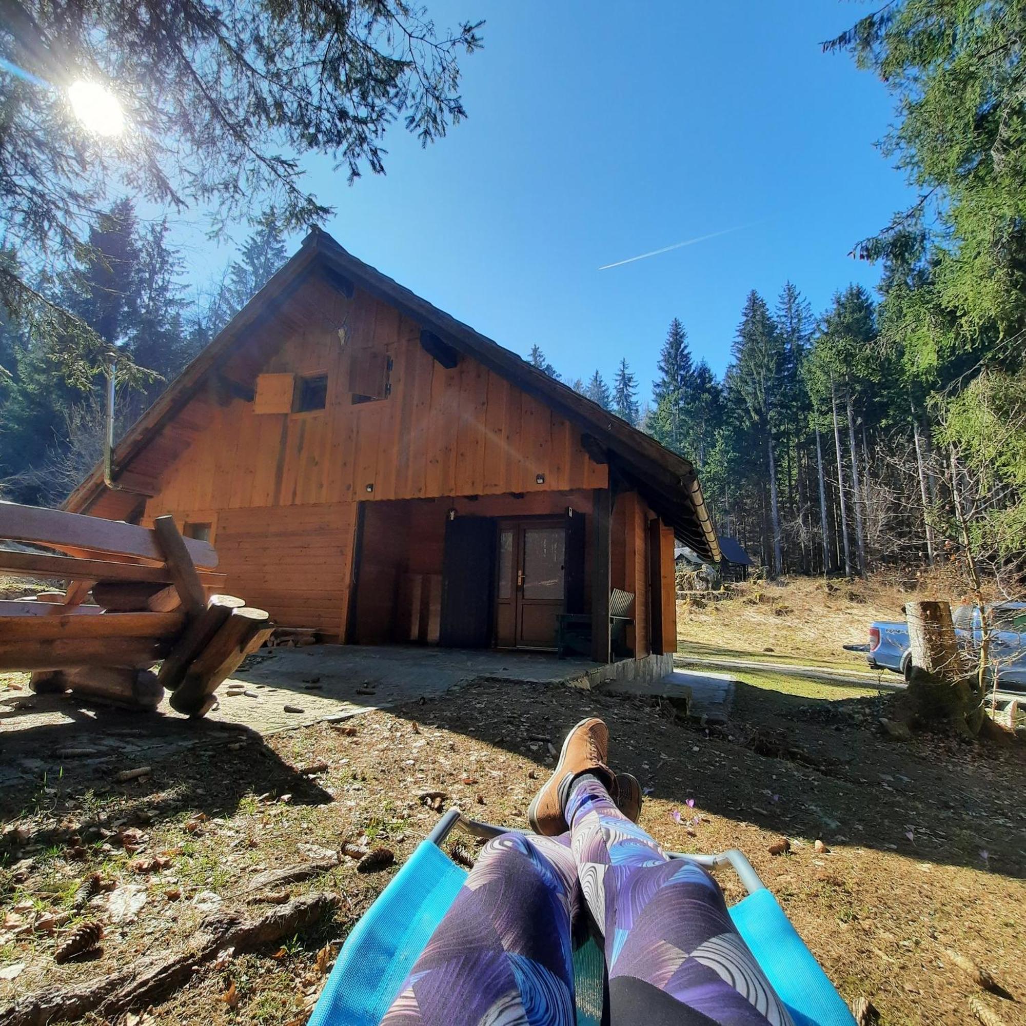 Koca V Gozdu, Forest House Near Bled Exterior foto